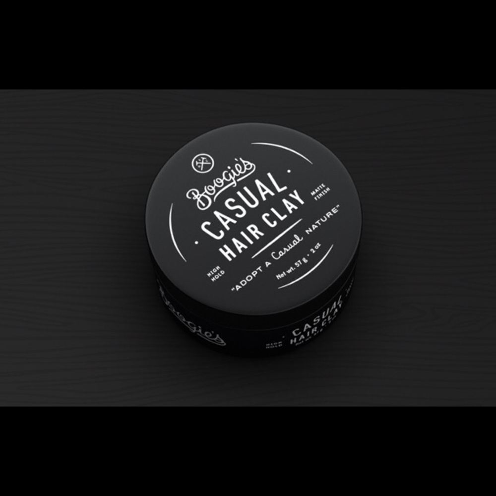 CASUAL HAIR CLAY HIGH HOLD MATTE FINISH